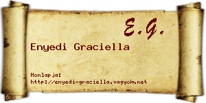 Enyedi Graciella névjegykártya